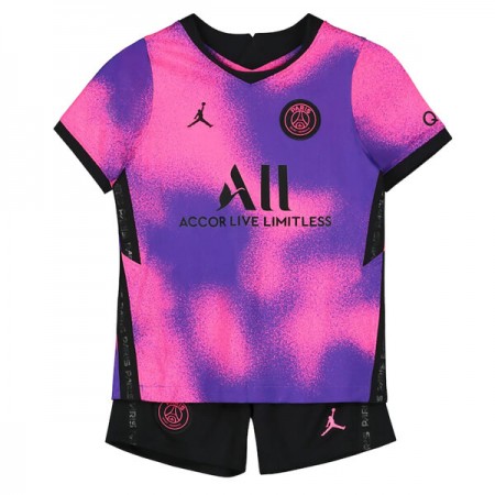 Fußballtrikots Paris Saint-Germain PSG Kinder Fourth Jordan Trikotsatz 2021 Fußballtrikots Paris Saint-Germain PSG Kinder Fourth Jordan Trikotsatz 2021